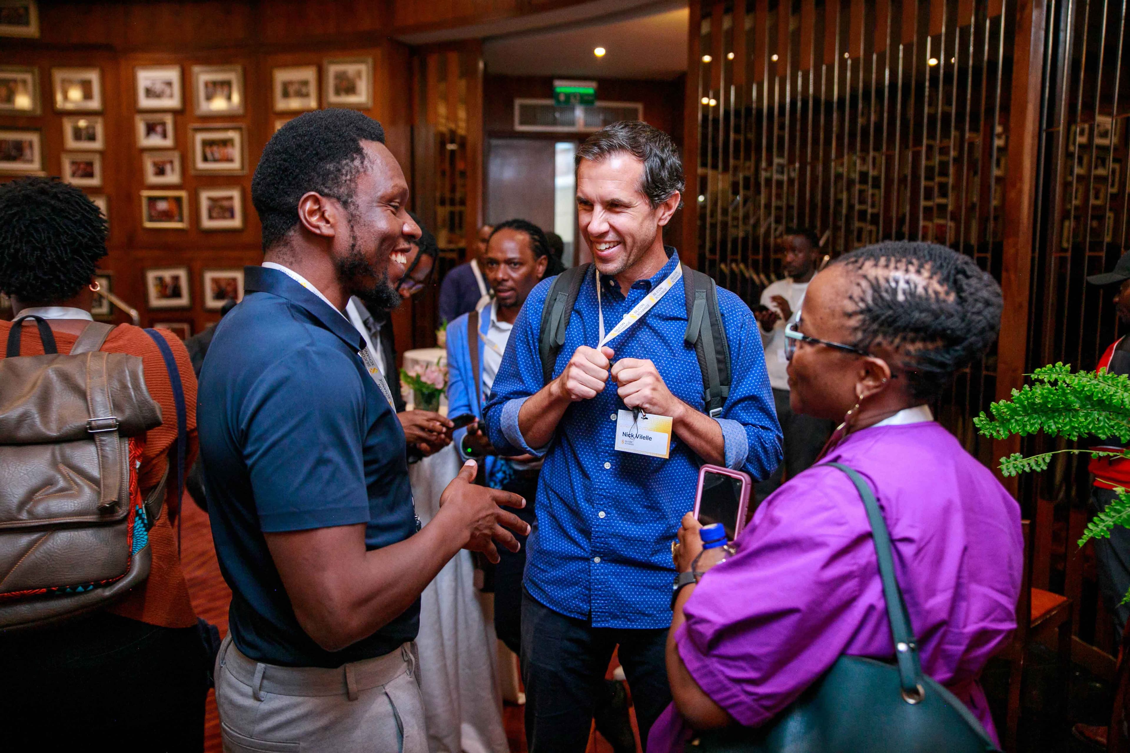 African professionals collaborating